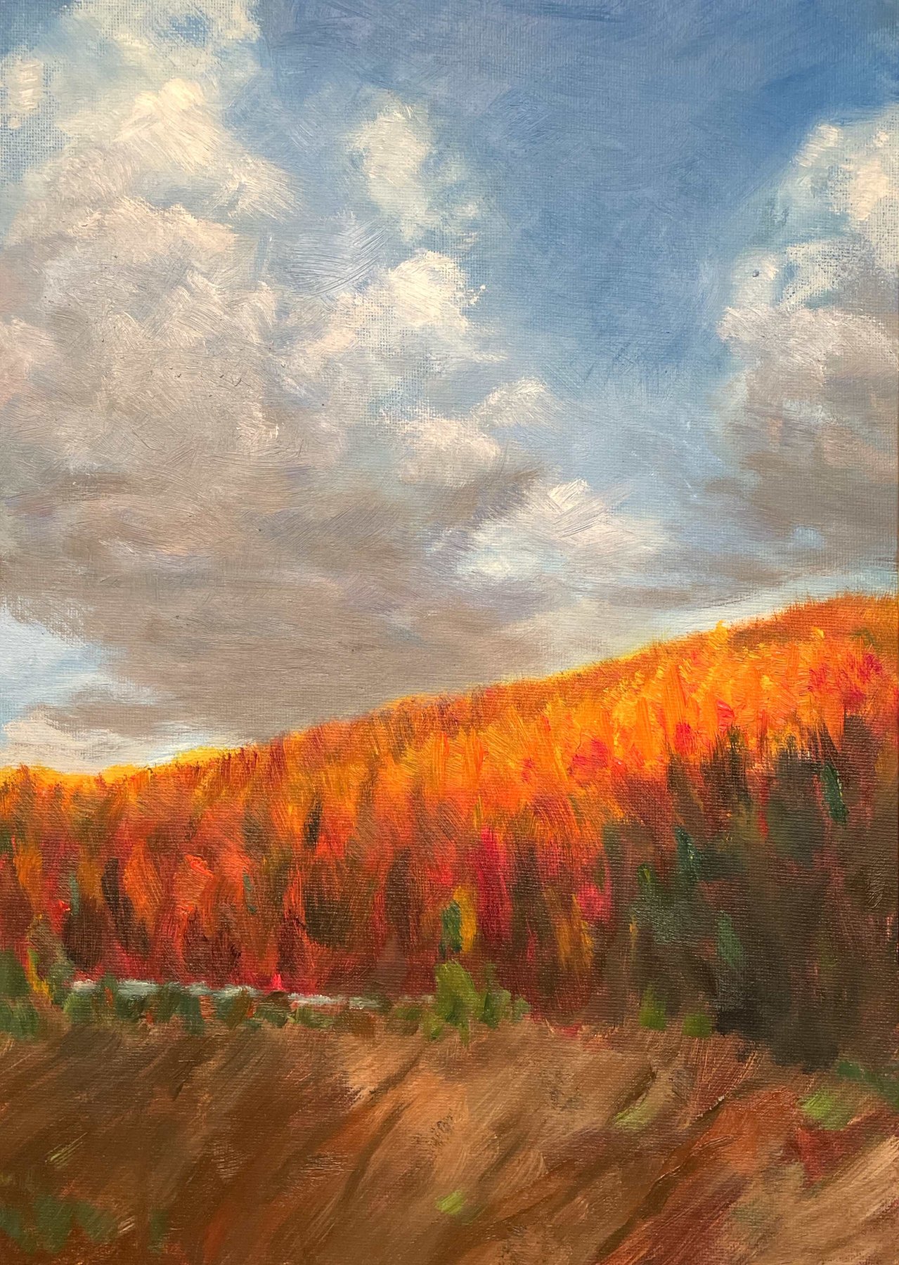 Light On Red Hill
